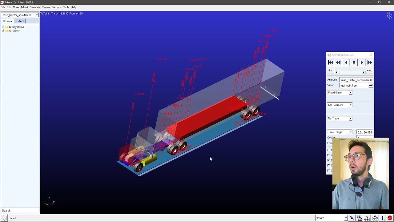 Análise de Tombamento Veicular com o TILT TABLE ANALYSIS!