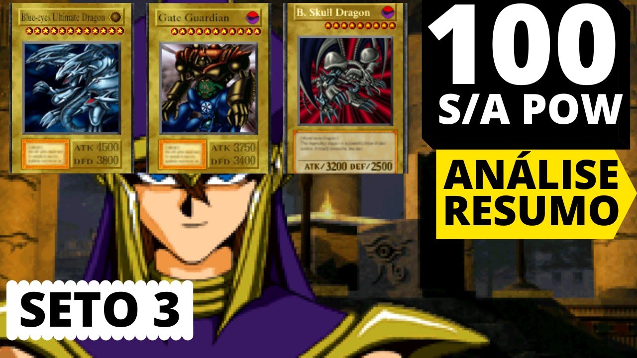 FIZ 100 DUELOS COM O SETO 3! VEJA COMO FICOU MEU DECK [análise completa] - Yu-Gi-Oh! FM