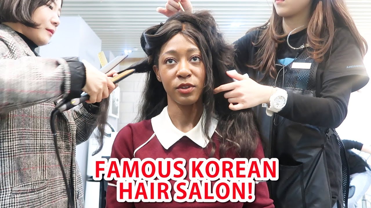 Korean Celebrity Hair Salon Experience! vlogmas
