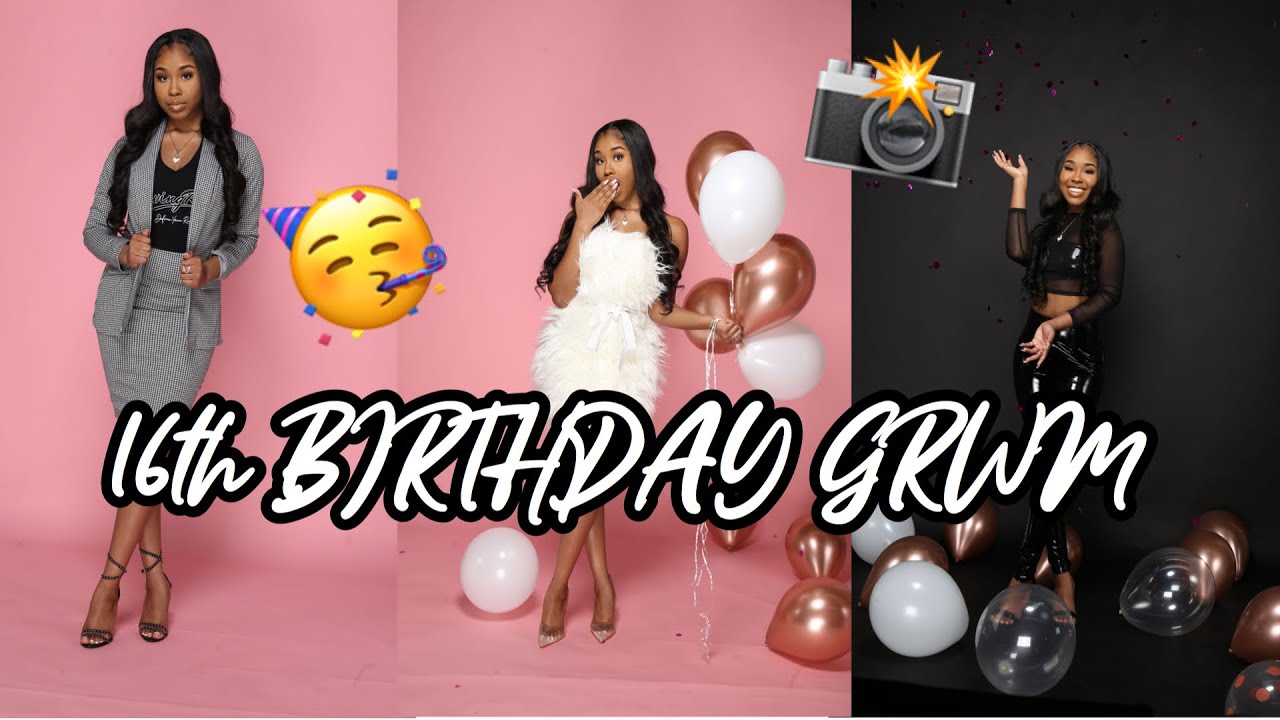 16th BIRTHDAY GRWM | BTS PHOTOSHOOT🥳