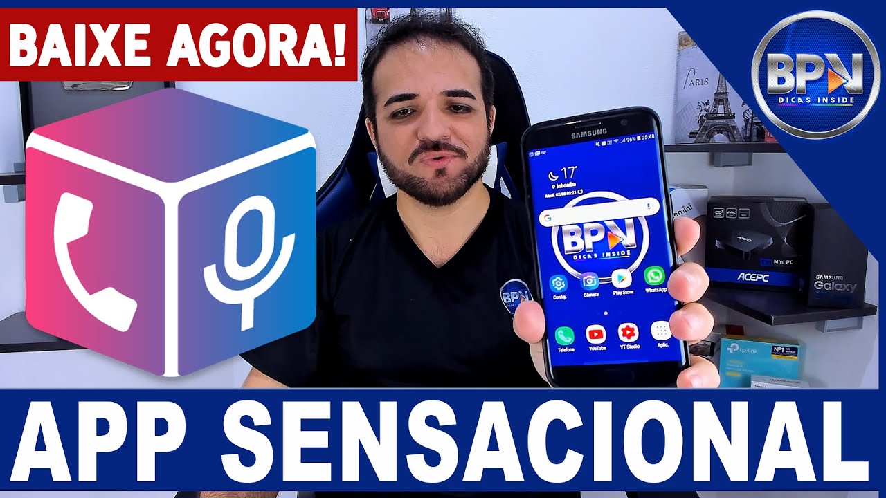 O Melhor Gravador de CHAMADAS e LIGAÇÕES para Android - Minha Opinião!