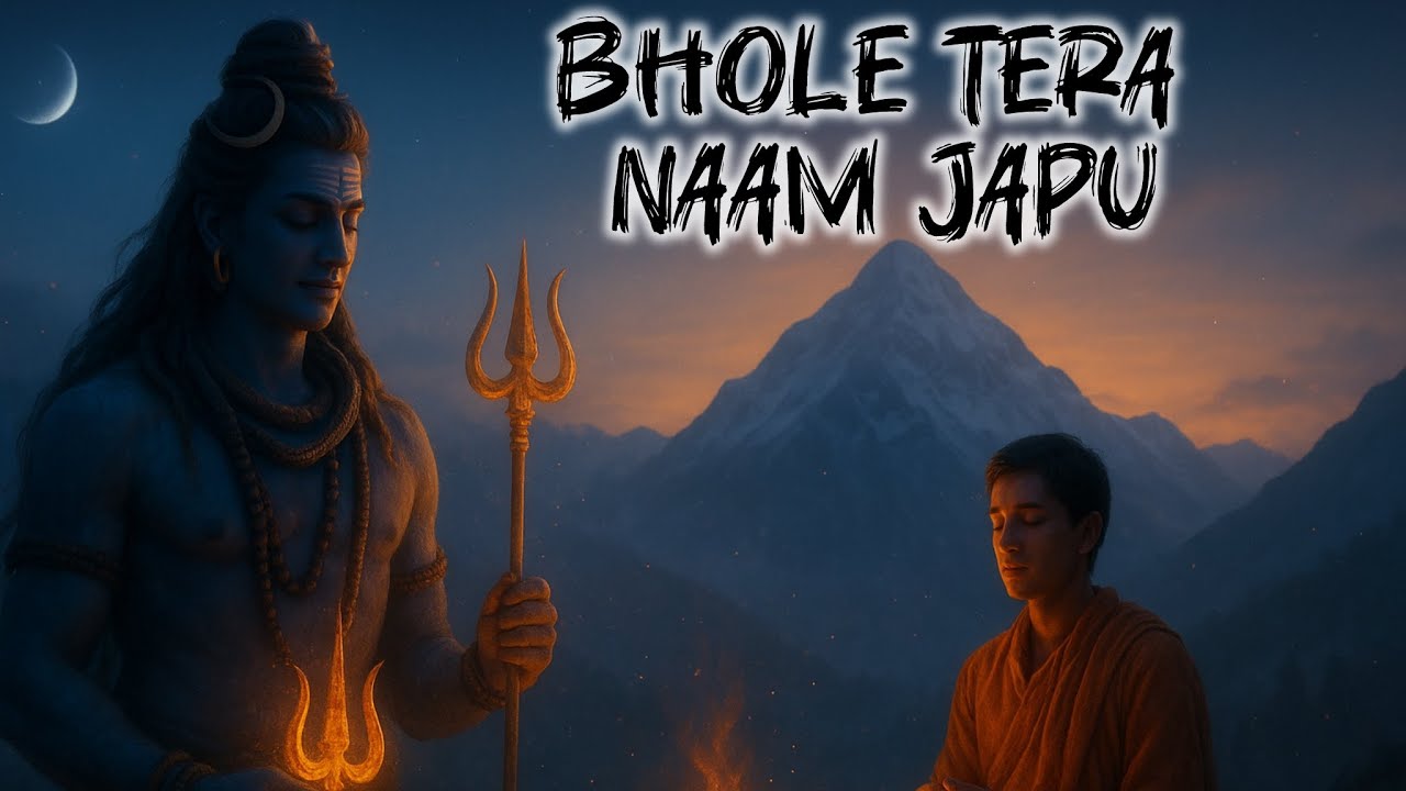Bhole Tera Naam Japu - Arrjun Pandey | Bheem Pandey | Abhishek Pandey भोले का भजन | Shiv Bhajan