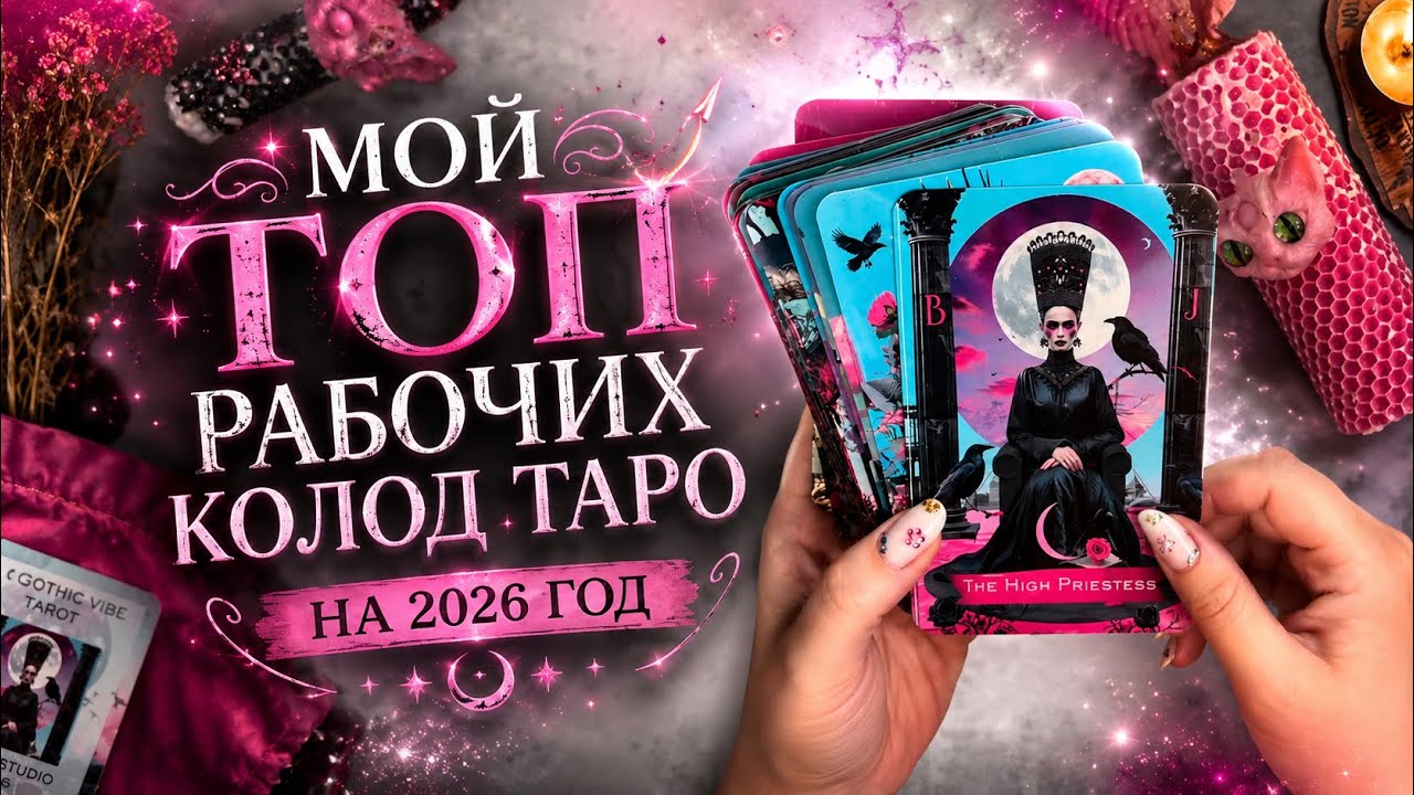 ТОП РАБОЧИХ КОЛОД ТАРО ЗА 2026 ГОД