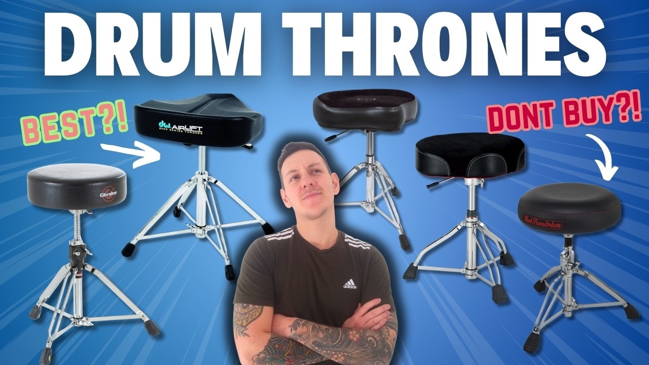 Лучшие барабанные троны 2025 года | Ultimate Drum Seat Shootout