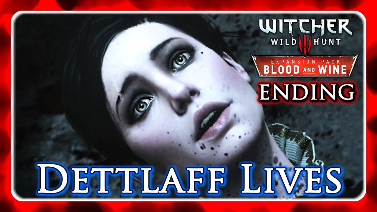 Witcher 3 🌟 BLOOD AND WINE ► No Ribbon Ending - Dettlaff Lives, Regis Stays, Yennefer Romance
