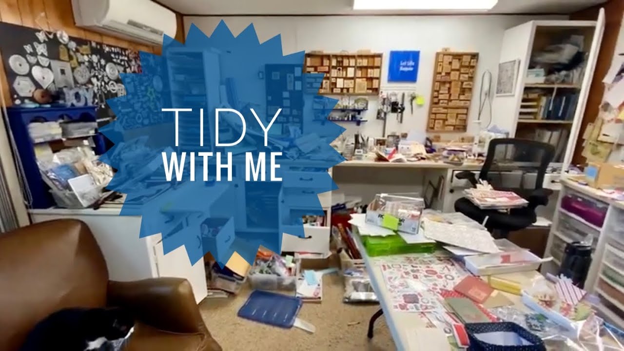 Tidying Craft Room - 30 Minutes During Craft Fair Prep