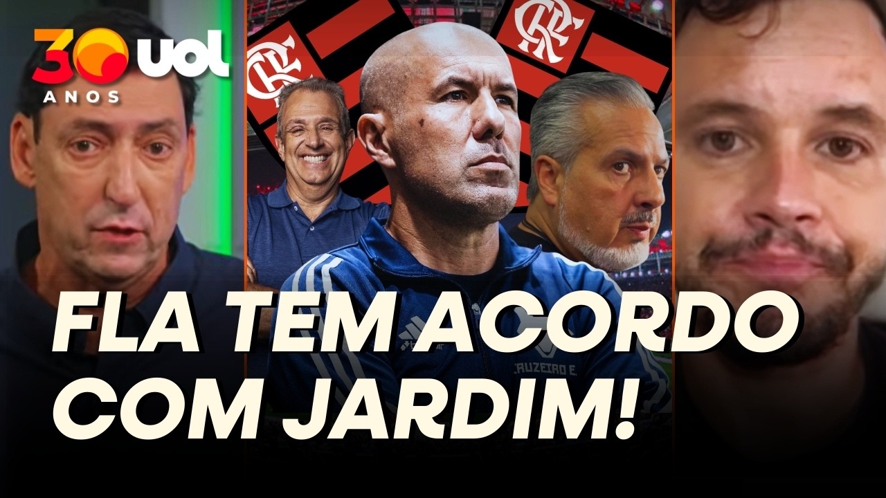 FLAMENGO FECHA ACORDO COM LEONARDO JARDIM ATÉ JUNHO DE 2027 APÓS DEMISSÃO DE FILIPE LUÍS!