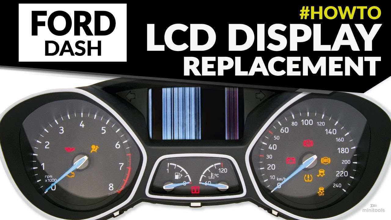 How to repair Ford Focus Mk3 and Kuga / Escape instrument clusters &ndash; LCD display replacement