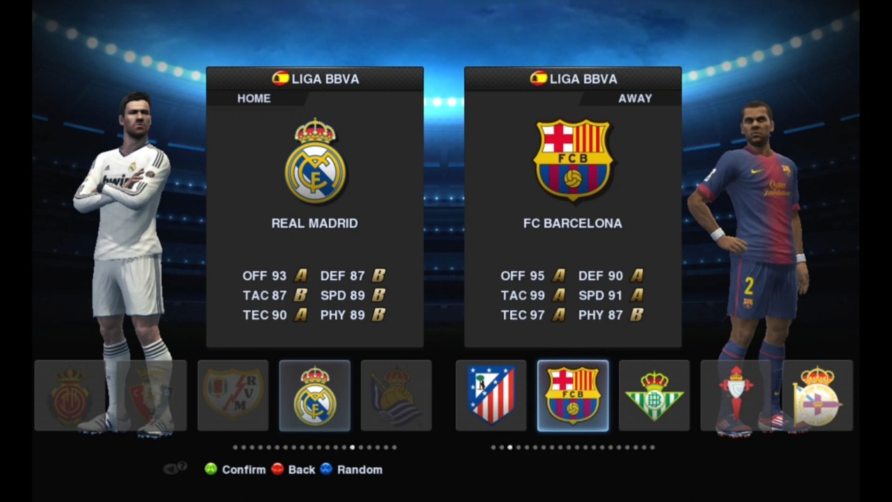 PES 2013 Xbox 360 Gameplay