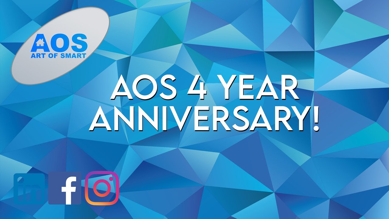 AOS 4 Year Anniversary!
