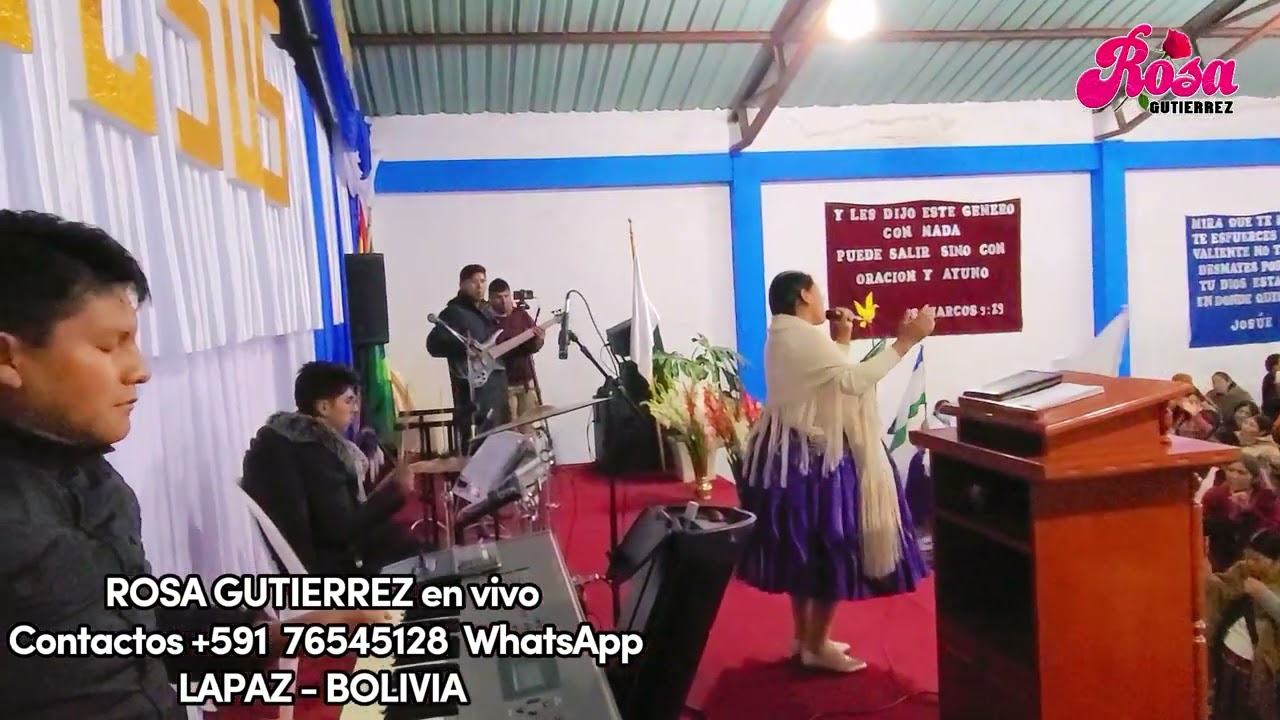 HERMANA ROSA GUTIERREZ EN VIVO mix Alabanzas