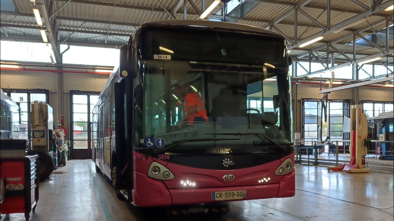 Roadmovie Heuliezbus GX427 hybride sur la ligne L6 complète de Divia Dijon Longvic-Toison d'or