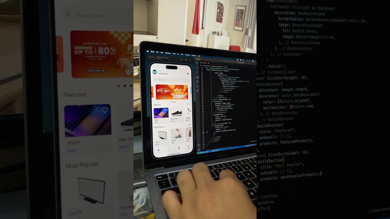 Flutter Tutorial for Beginners &ndash; Build This in 60s!