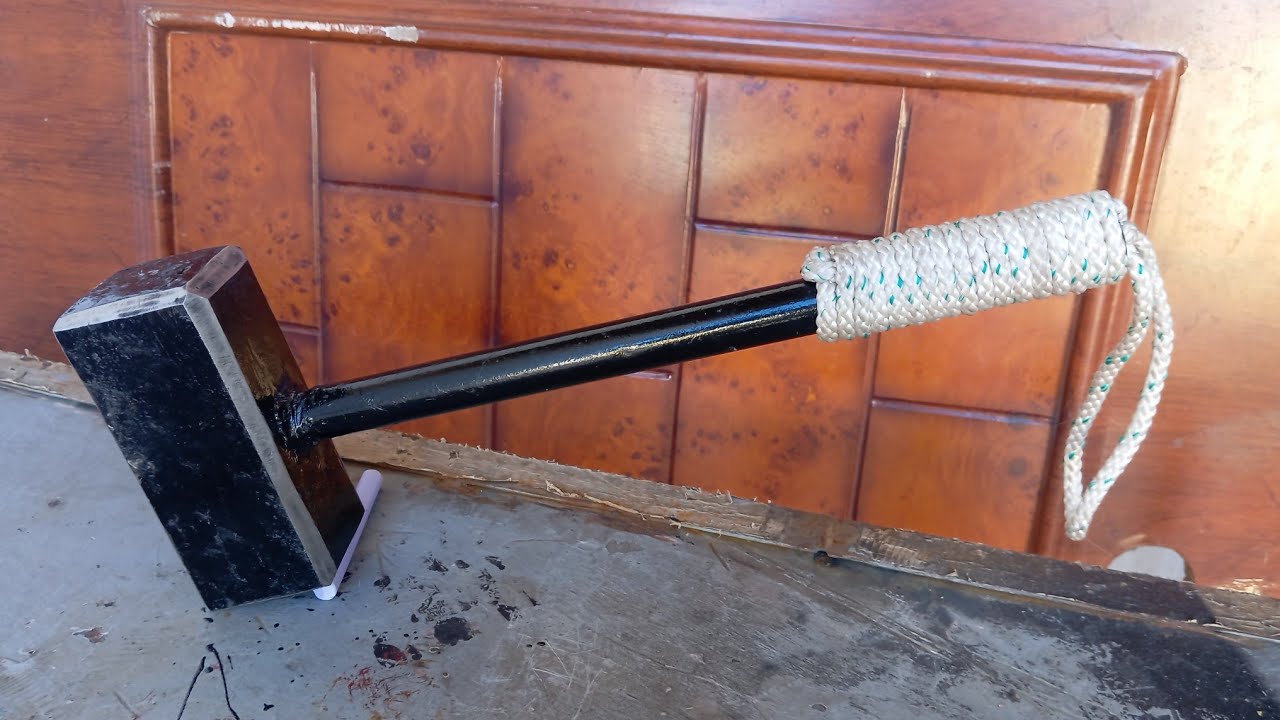An Innovative Way to Create a Handmade Hammer from Rebar While Saving $25 – Recycling, Craftsmanship