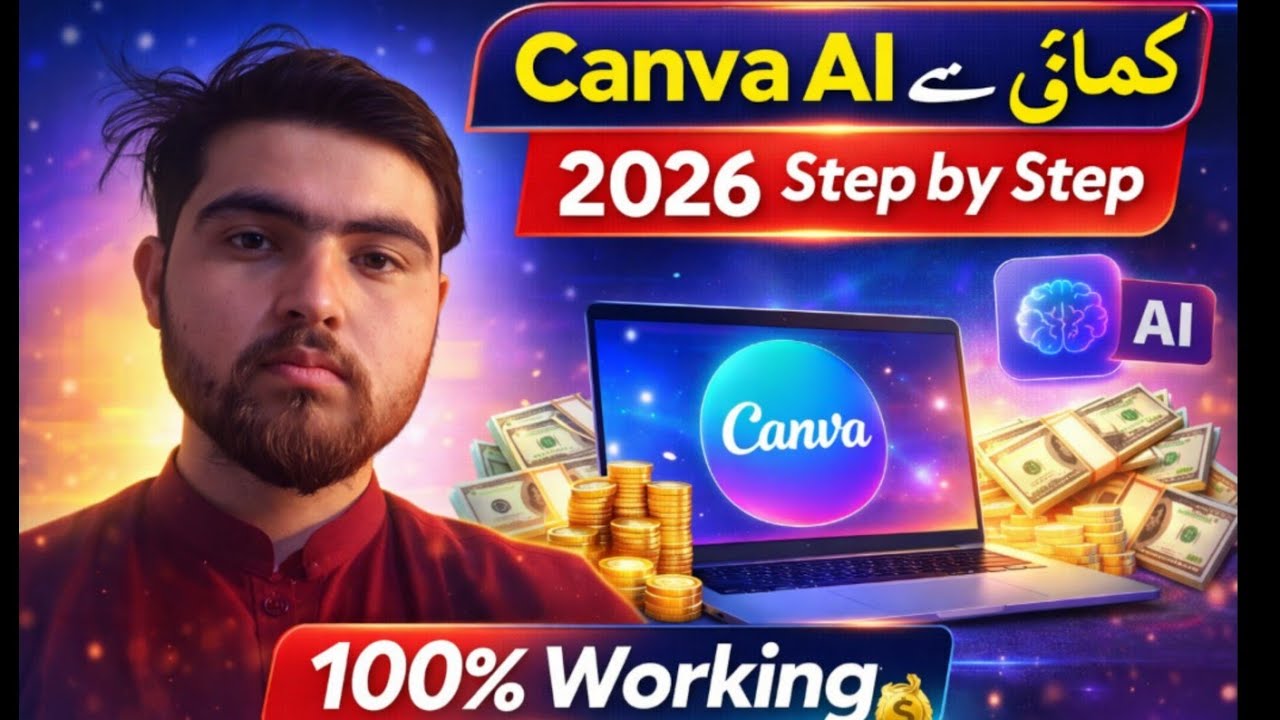 Canva AI ڈیزائن سے کماHow : Step-by-Step ٹیوٹوریل۔