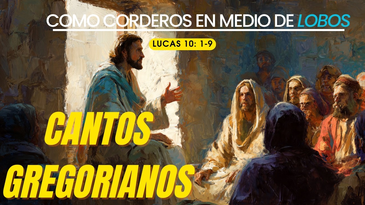 CANTO GREGORIANO|CORDEROS EN MEDIO DE LOBOS#cristo #santavirgen #dios #gregorianchant #youtube #fe