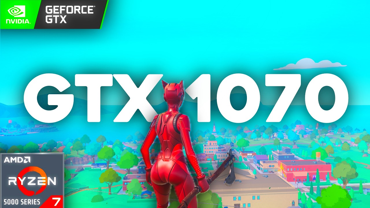 GTX 1070 | Ryzen 7 5700X3D | Fortnite Battle Royale Сезон Симпсонов Тест производительности
