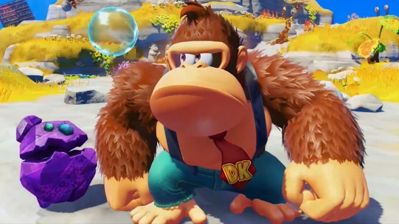 NEW Donkey Kong Bananza Gameplay & Odd Rock Cutscene