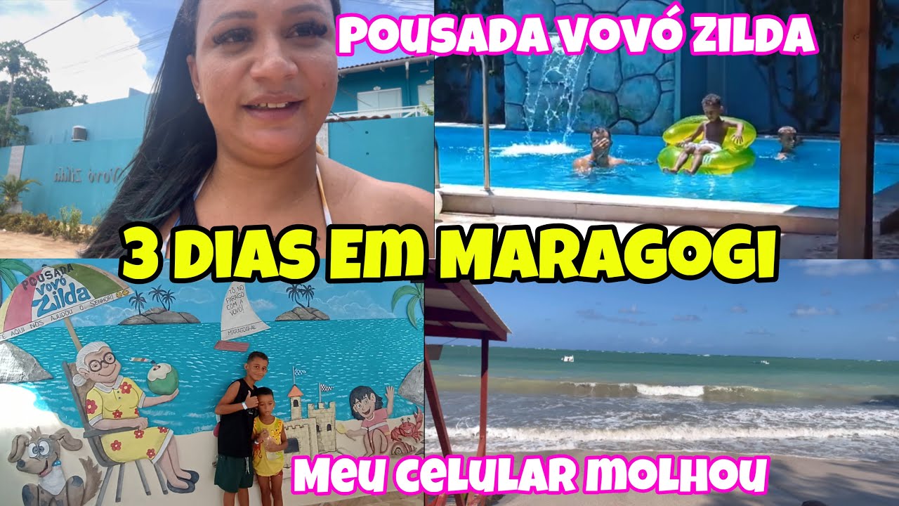 O DIA DA VIAJEM CHEGOU || 3 DIAS  EM MARAGOGI || POUSADA VOVÓ ZILDA|| MEU CELULAR MOLHOU 🥹