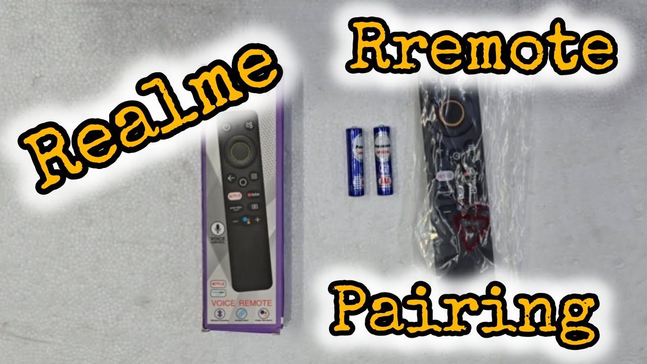 How to Pair Realme Remote to Led TV #india
