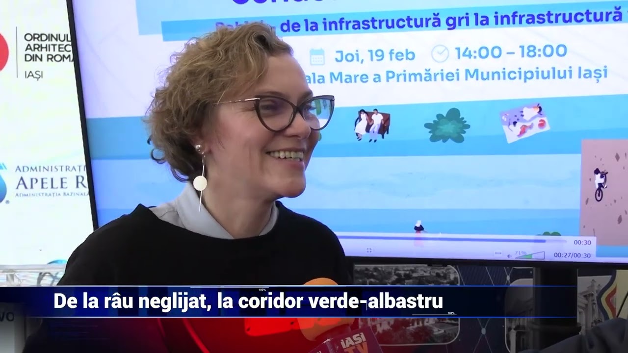 De la râu neglijat, la coridor verde-albastru