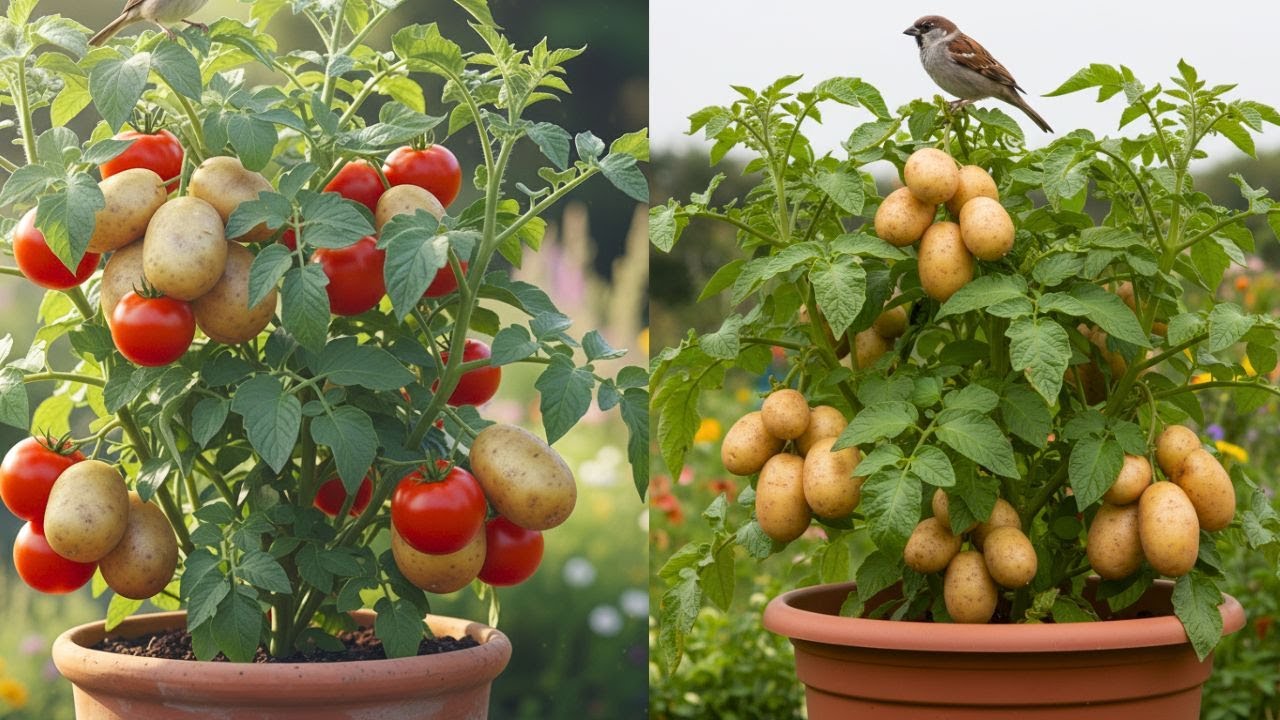How to Grow Potatoes and Tomatoes Together at Home