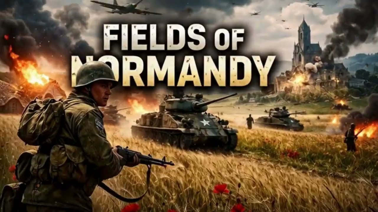 Fields of Normandy | Epic Historical Heavy Metal | Original AI Music