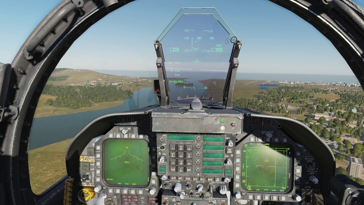 DCS F/A-18C Aterrizaje Simple en aerodromo