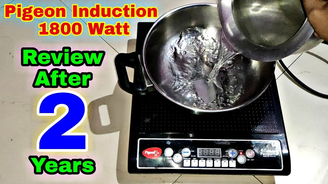 Pigeon Induction Cooktop 1800W Review After Using for 2 Years || Pigeon Induction Cooktop demo
