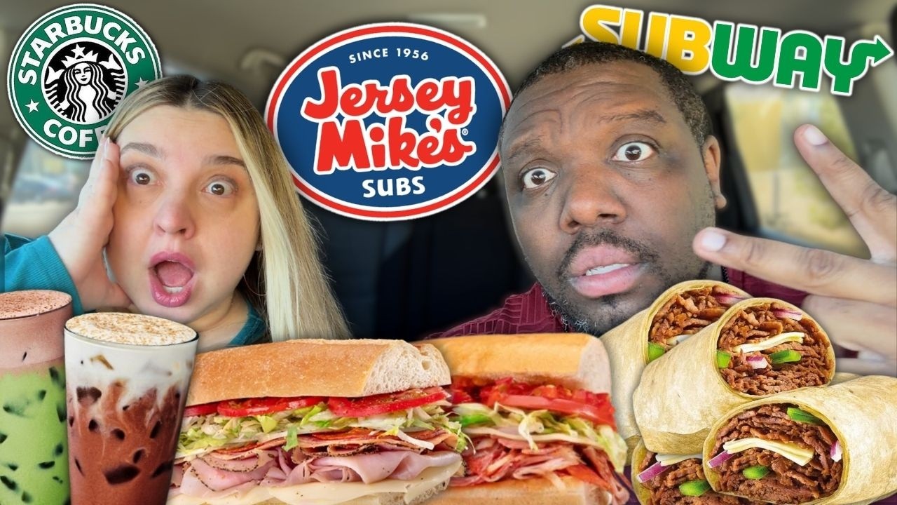 Trying NEW Fast Food Items for 24 HOURS! [Food Review]