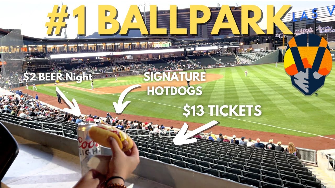 Why YOU SHOULD visit the Las Vegas Ball Park VLOG - Las Vegas Aviators Minor League Baseball Team