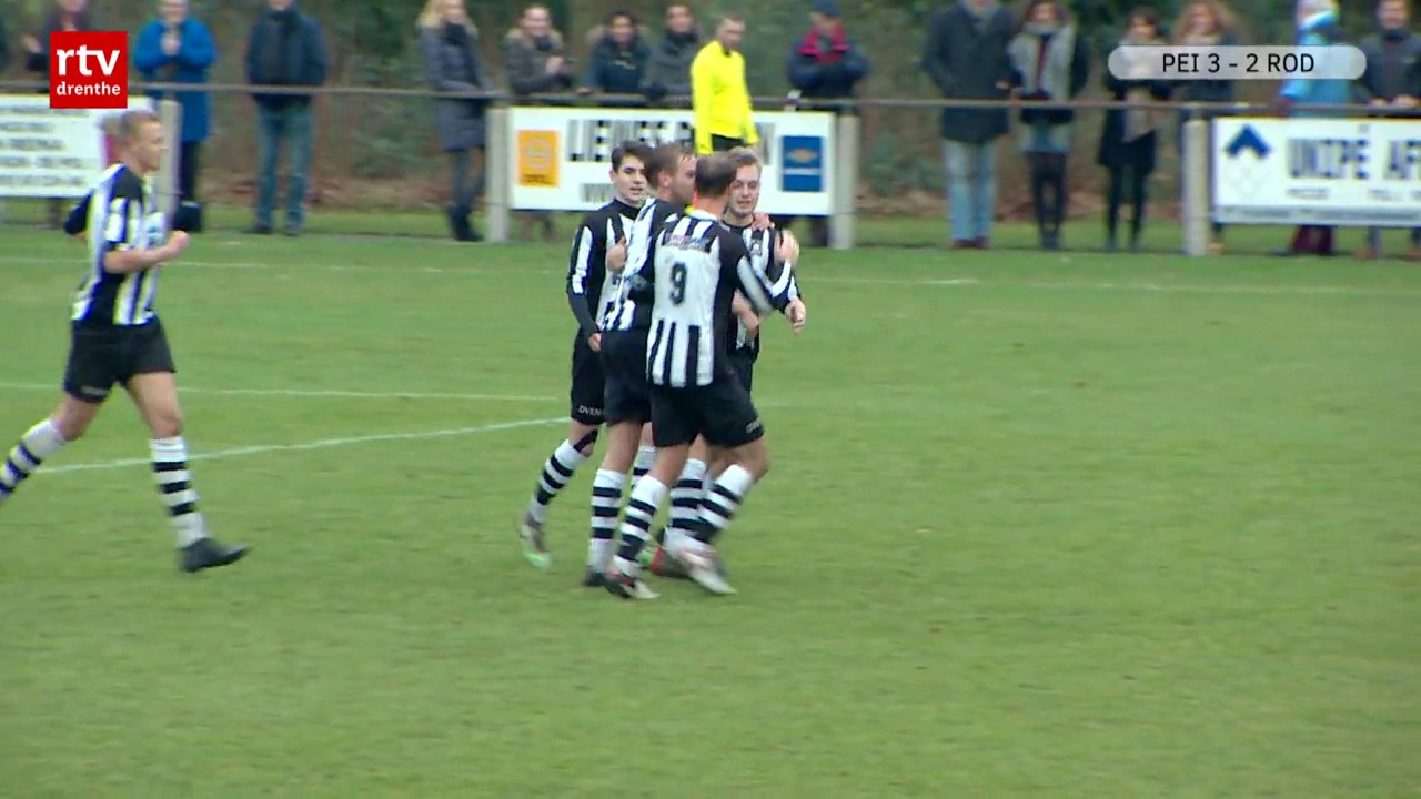 Peize geeft Roden geen kans in derby van Noordenveld