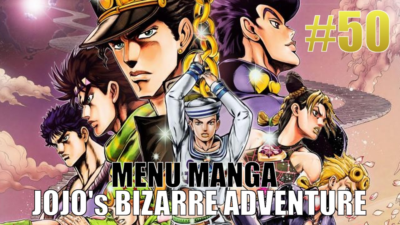 JOJO's BIZARRE ADVENTURES -MENU MANGA 50