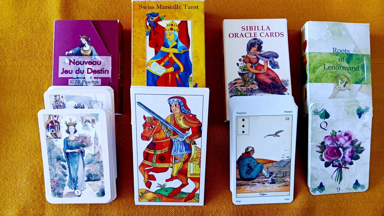 DIFERENCIAS ENTRE TAROT, SIBILLAS Y LENORMAND