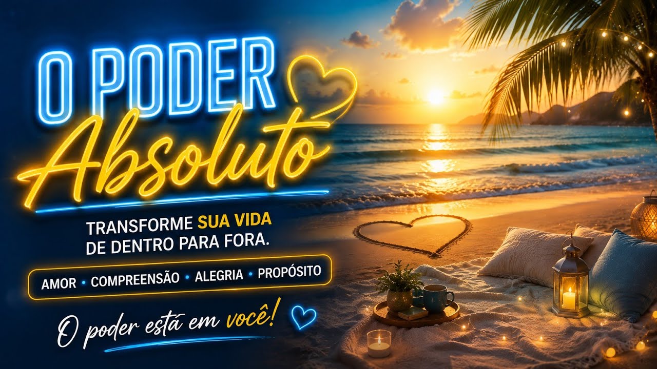 Poder Absoluto - Claudio Vilas Boas - Love - Amor - Motivação 