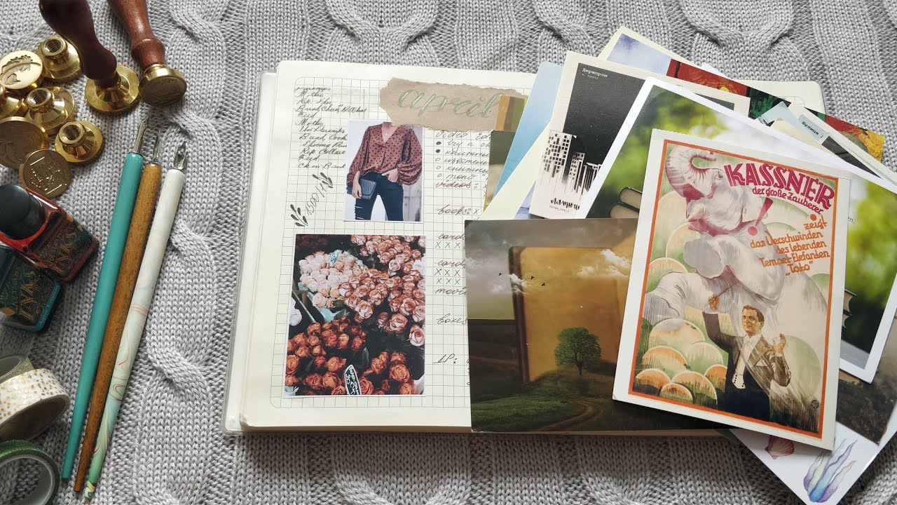 bullet journal🪀BUJO flip through апрель 2020 vs 2021