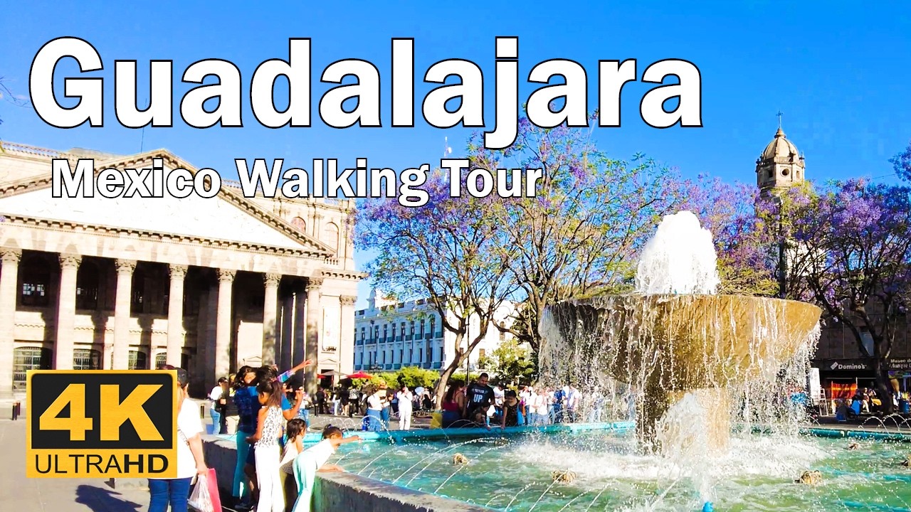 Guadalajara, Mexico -  4K Walking Tour