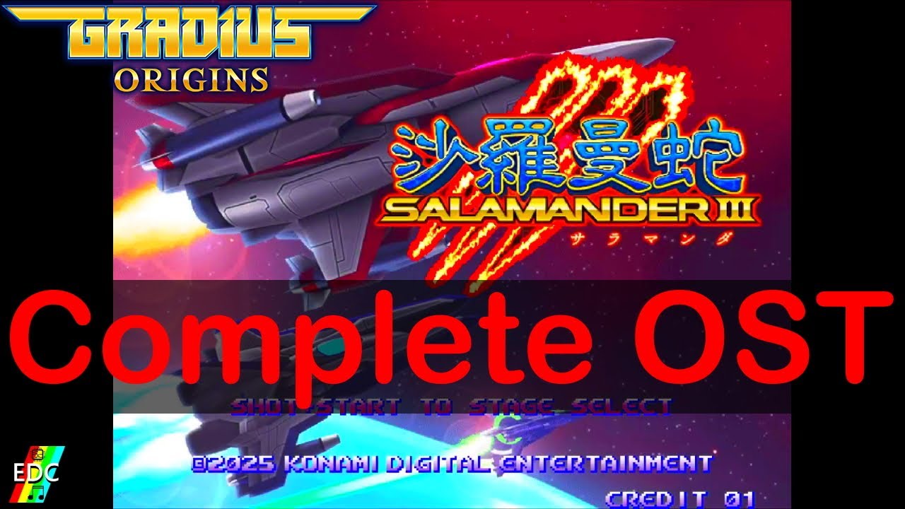 Salamander III 3 - OST - Soundtrack BGM (Full)