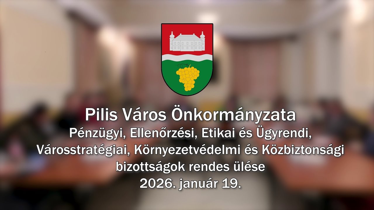 2026.01.19 Biz.ülés - Pénzügyi, Ellenőrzési, Etikai és Ügyrendi, Városstrat. Környezet. és Közbizt.