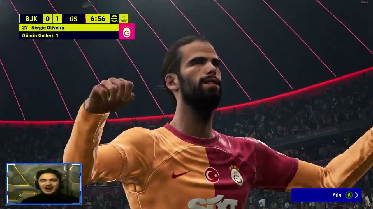 BJK GS DERBİSİ ALPEREN İLE / E Football 2024 Türkçe