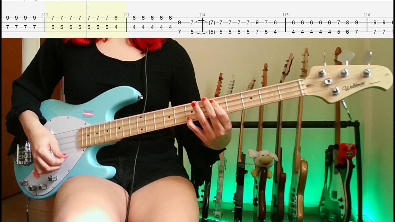 Type O Negative - Wolf Moon (Bass Cover With Tabs)