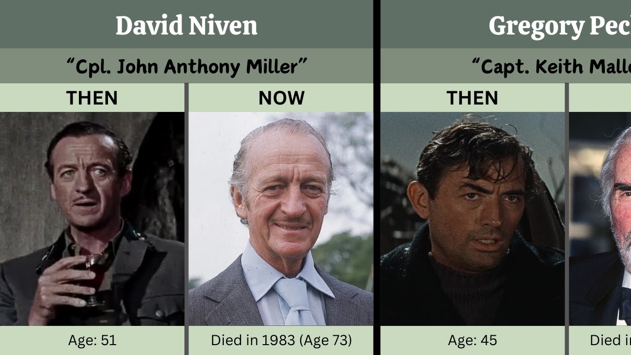 The Guns of Navarone (1961) After 63 Years, What Happened to The Cast Now 2024!