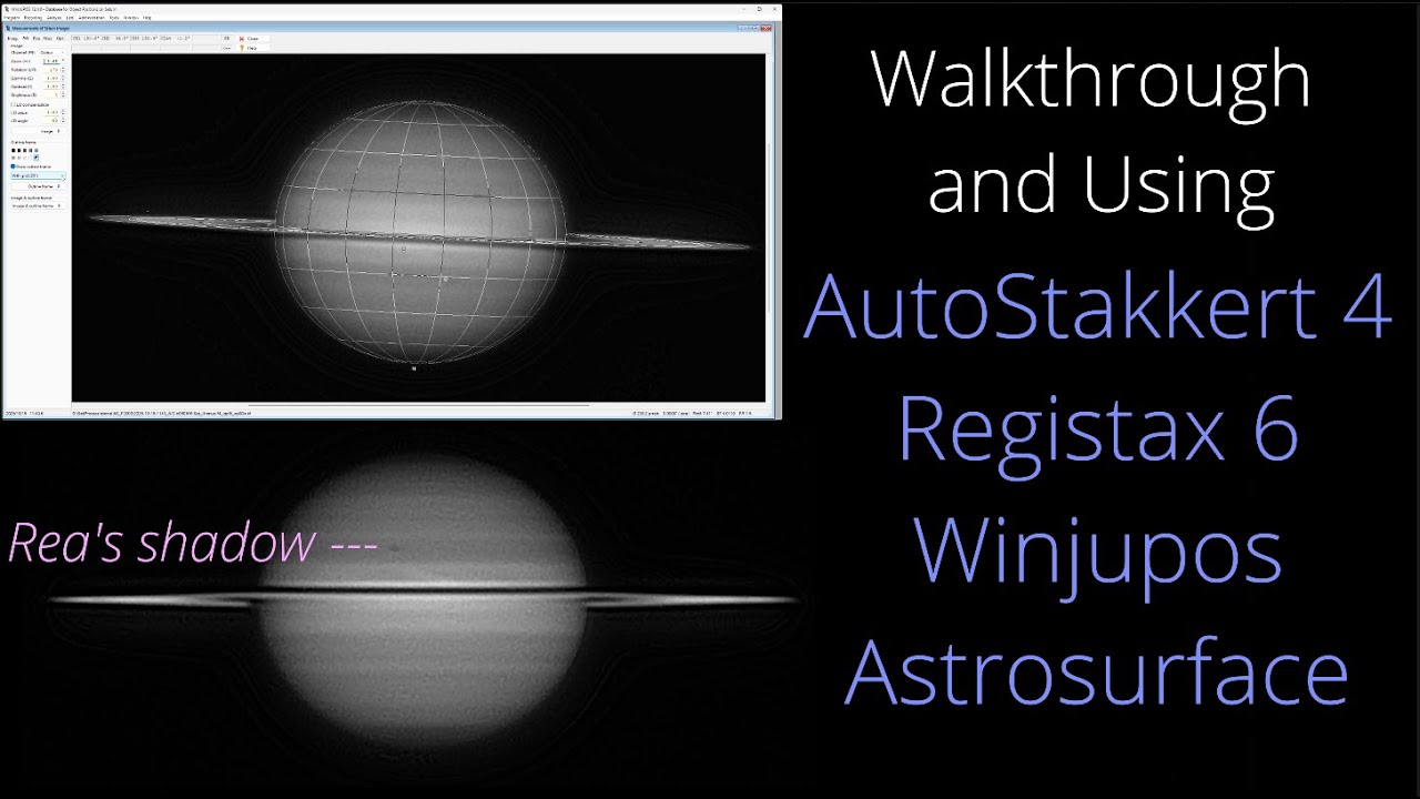 How to process - Planetary images