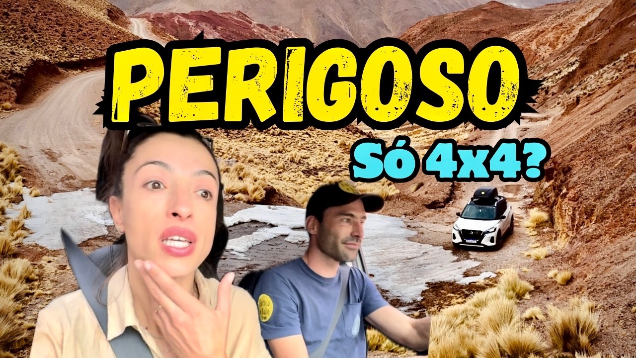 T4E104' RUTA 40 ABRA EL ACAY - ESTRADA MAIS PERIGOSA ATÉ AQUI