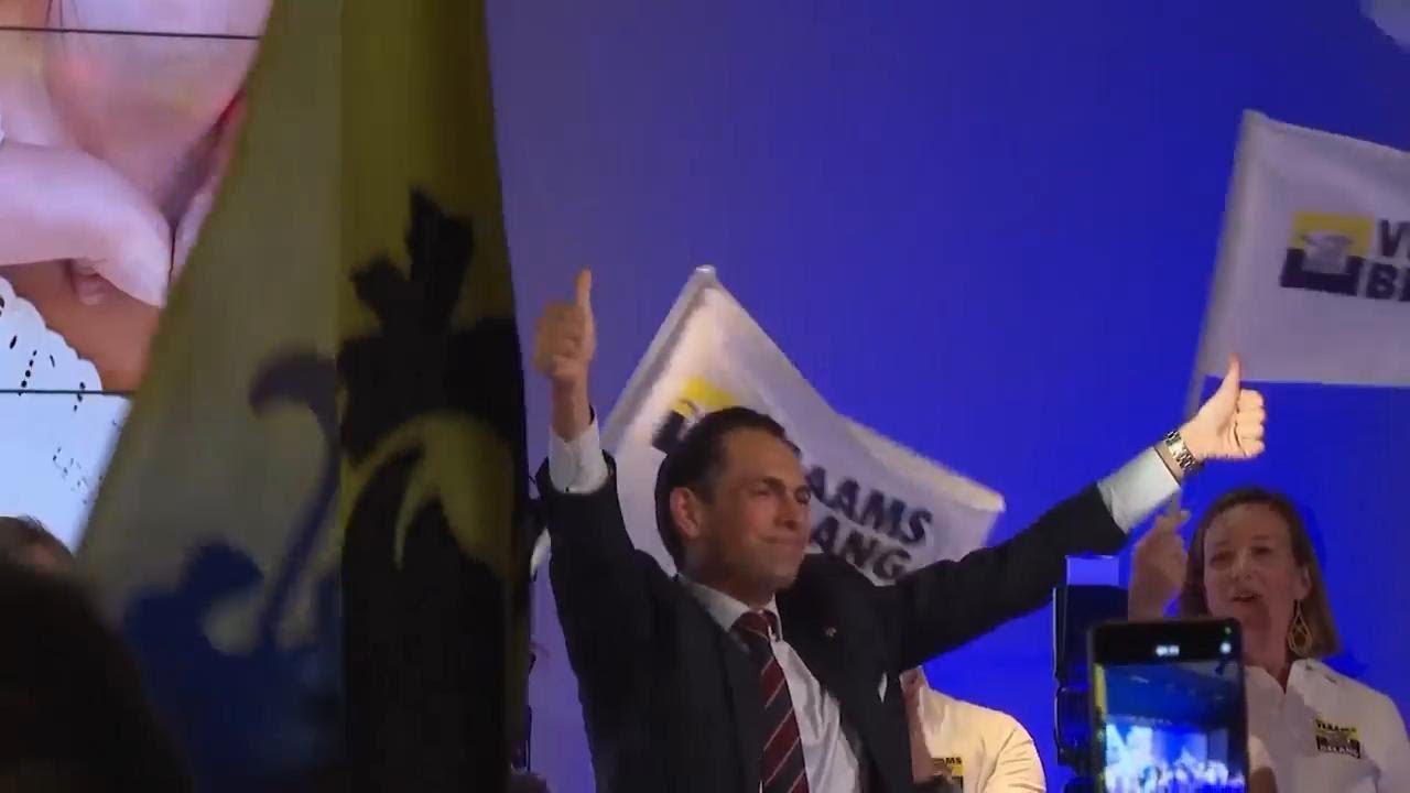 Belgium's far-right, anti-immigration Vlaams Belang party finishes 2nd in general election