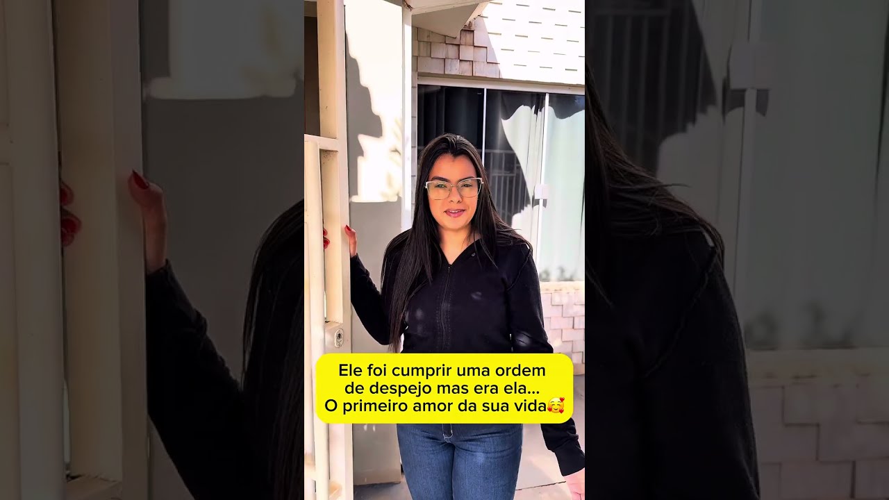 Ele foi cumprir uma ordem de despejo,  e descobriu que era a sua ex a inquilina