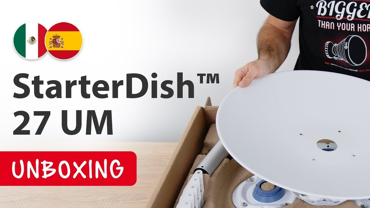 RF elements StarterDish 27 UM Unboxing ESP