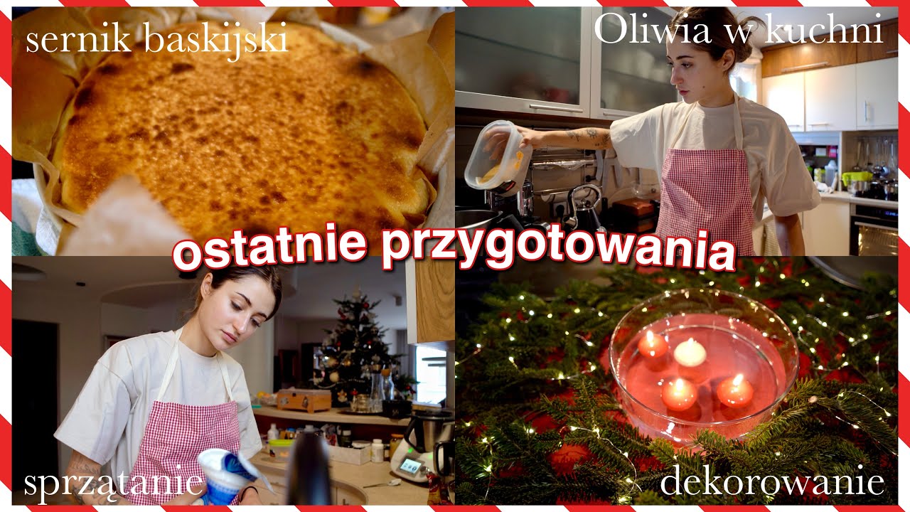 VLOGMAS 24🎄 OSTATNI VLOGMAS🥺 sernik baskijski, dekorowanie domu&hellip;
