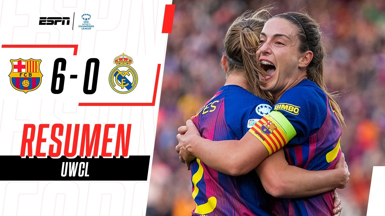 PUTELLAS CONDUCCI&Oacute;N: EL CUL&Eacute; SE FLORE&Oacute; Y PAS&Oacute; CON 12-2 GLOBAL | Barcelona 6-0 Real Madrid | RESUMEN
