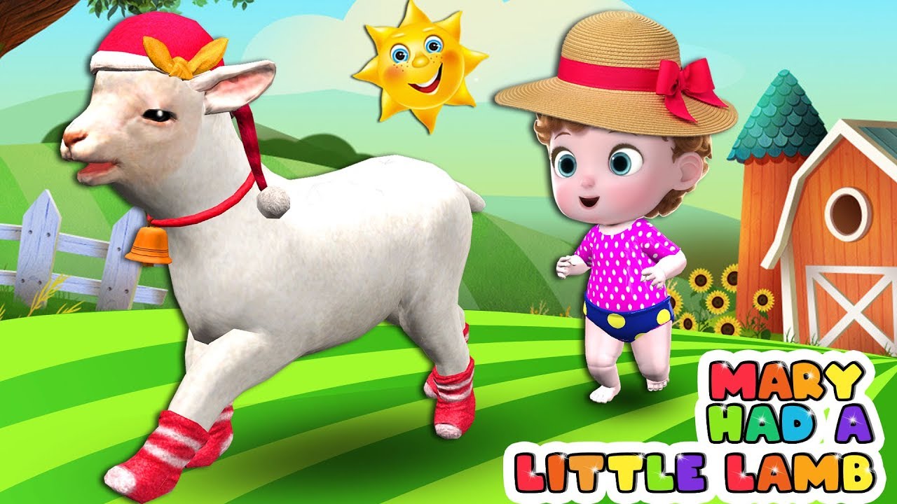 Mary Had A Little Lamb Nursery Rhymes | Nursery Rhymes | Kids Songs